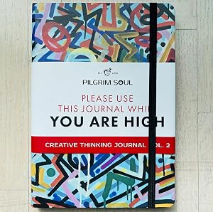 Pilgrim Soul The Original Creative Thinking Journal Vol 2: Please Use the Journal While High - A guided Journal with 50 fun, creative challenges designed to increase your creativity.