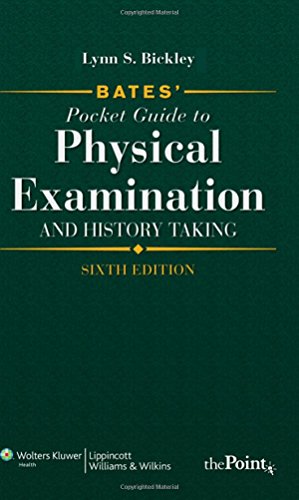 Cover of Bates' Pocket Guide to Physical Examination and History Taking