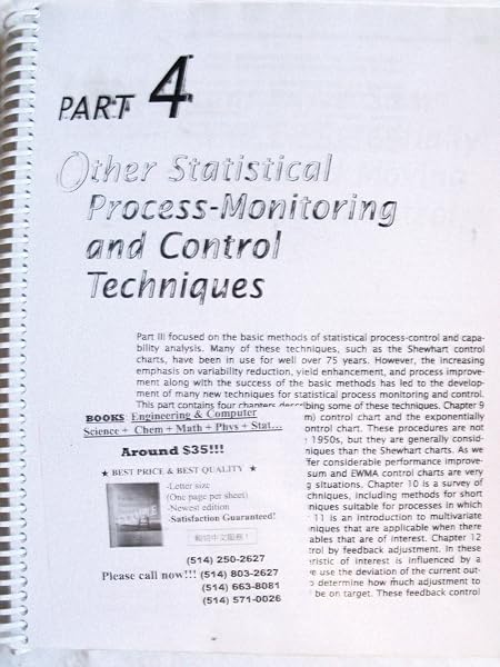 Cover of Introduction to Statistical Quality Control