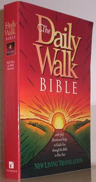 Cover of The Daily Walk Bible (New Living Translation) Tyndale and Walk Thru the Bible