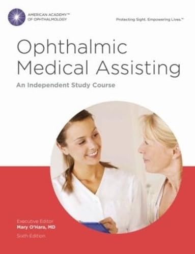 Cover of Ophthalmic Medical Assisting: An Independent Study Course, Sixth Edition Print Textbook