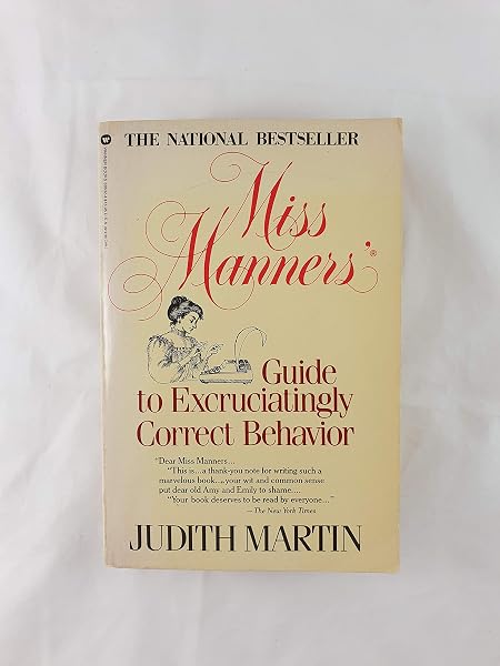 Cover of Miss Manner's Guide to Excruciatingly Correct Behavior