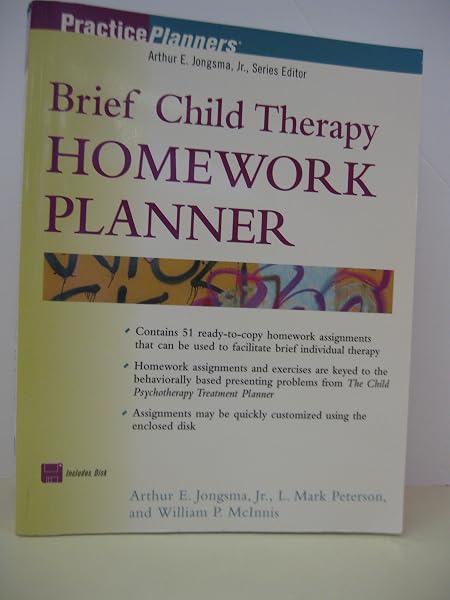Cover of Brief Child Therapy Homework Planner (Practice Planners)