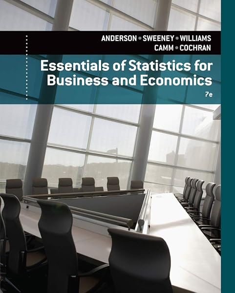 Cover of Essentials of Statistics for Business and Economics (MindTap Course List)