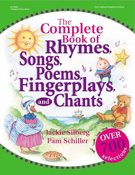 Cover of The Complete Book of Rhymes, Songs, Poems, Fingerplays, and Chants (Complete Book Series)