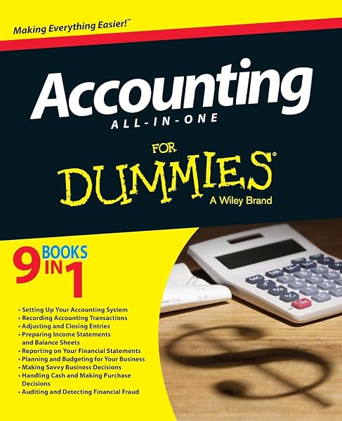 Cover of Accounting All-in-One For Dummies (For Dummies Series)