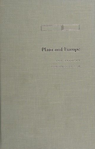 Cover of Plato and Europe (Cultural Memory in the Present)