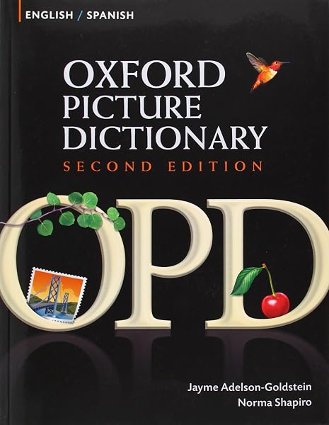 Cover of Oxford Picture Dictionary English-Spanish: Bilingual Dictionary for Spanish speaking teenage and adult students of English