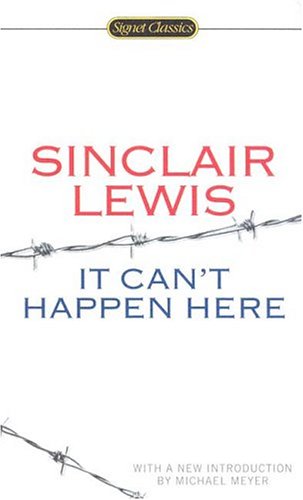 Cover of It Can't Happen Here (Signet Classics)