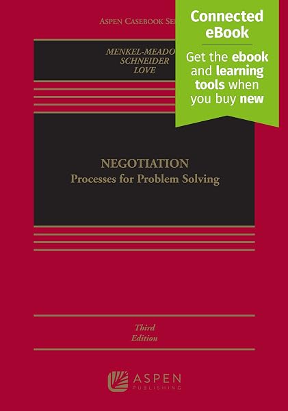 Cover of Negotiation: Processes for Problem Solving (Aspen Casebook)