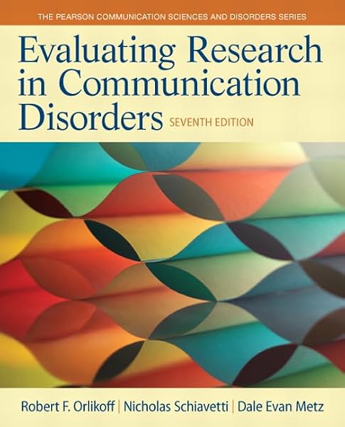 Cover of Evaluating Research in Communication Disorders (Pearson Communication Sciences and Disorders)