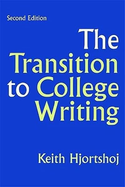 Cover of The Transition to College Writing