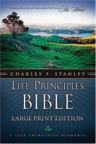 Cover of The Charles F. Stanley Life Principles Bible: New King James Version