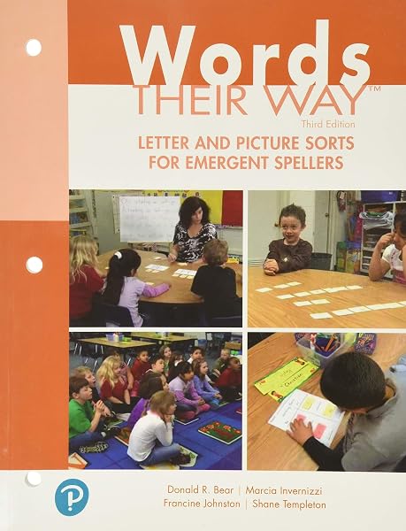 Cover of Words Their Way Letter and Picture Sorts for Emergent Spellers