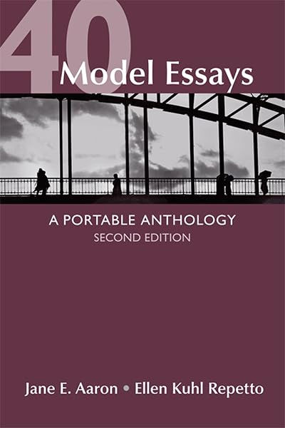 Cover of 40 Model Essays: A Portable Anthology