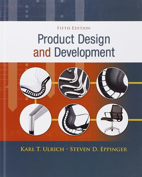 Cover of Product Design and Development, 5th Edition