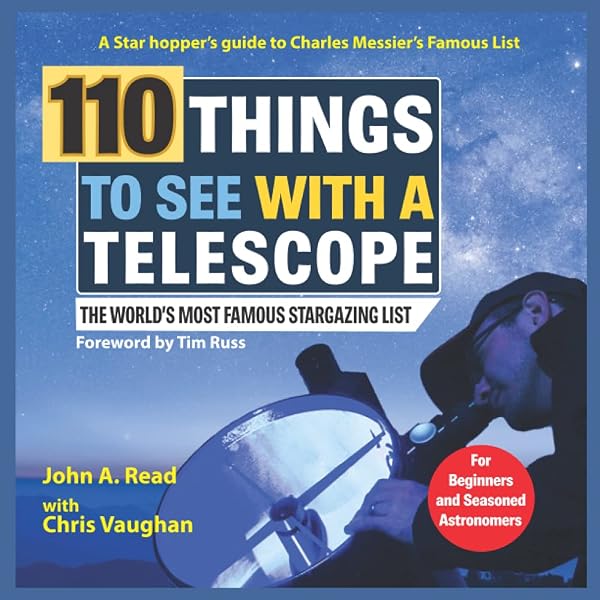 Cover of 110 Things to See With a Telescope: The World's Most Famous Stargazing List