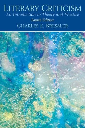 Cover of Literary Criticism: An Introduction to Theory and Practice
