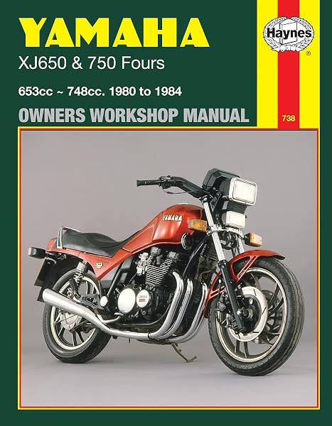 Cover of Yamaha XJ 650 and XJ 750 Fours Owners Workshop Manual, No. M738: '80-'84