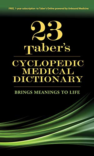 Cover of Taber's Cyclopedic Medical Dictionary