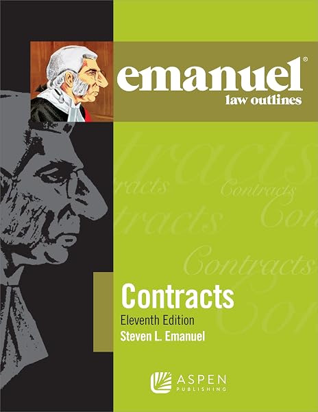 Cover of Emanuel Law Outlines Contracts