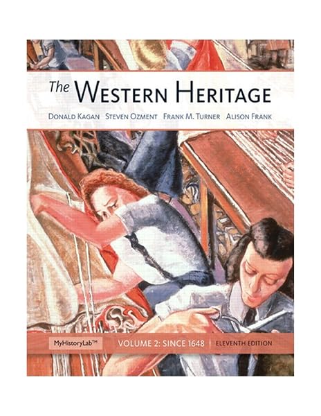 Cover of The Western Heritage: Volume 2 (11th Edition)