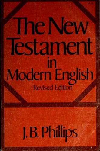 Cover of New Testament in Modern English, the Kivarbound