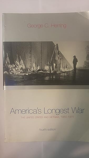 Cover of America's Longest War: The United States and Vietnam, 1950-1975 with Poster (4th Edition)