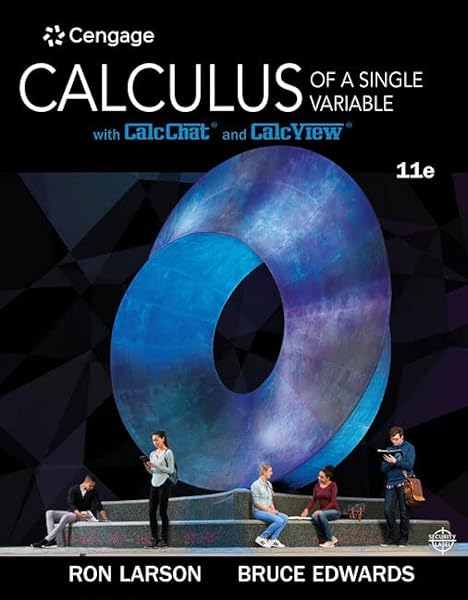Cover of Calculus of a Single Variable: With Calcchat and Calcview
