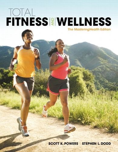 Cover of Total Fitness & Wellness, The Mastering Health Edition (7th Edition)