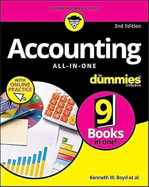 Cover of Accounting All-in-One For Dummies, with Online Practice, 2nd Edition (For Dummies (Business & Personal Finance))