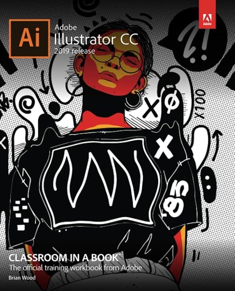 Cover of Adobe Illustrator CC Classroom in a Book (2019 Release)