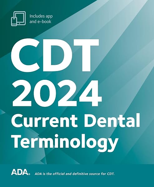 Cover of CDT 2024: Current Dental Terminology Book and App