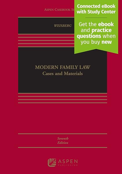 Cover of Modern Family Law: Cases and Materials [Connected eBook with Study Center] (Aspen Casebook)