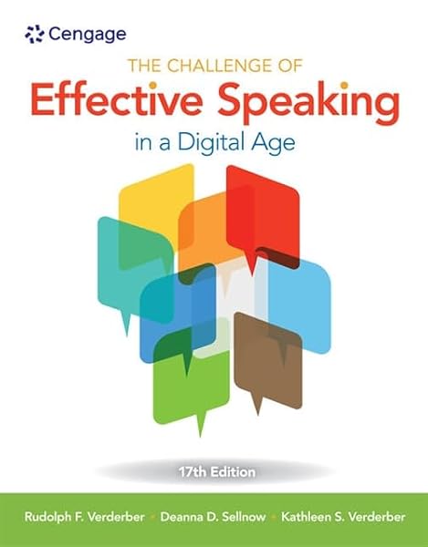 Cover of The Challenge of Effective Speaking in a Digital Age