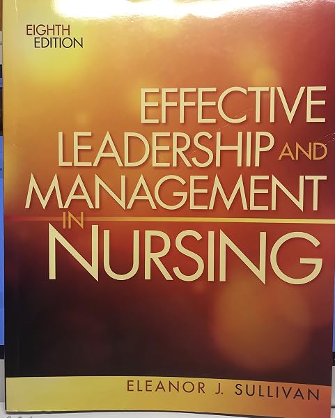 Cover of Effective Leadership and Management in Nursing