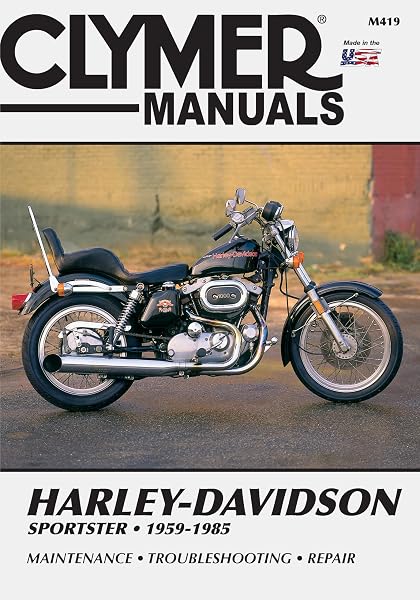 Cover of Clymer Harley-Davidson Sportsters 1959-1985: Service, Repair, Maintenance (Clymer Motorcycle)