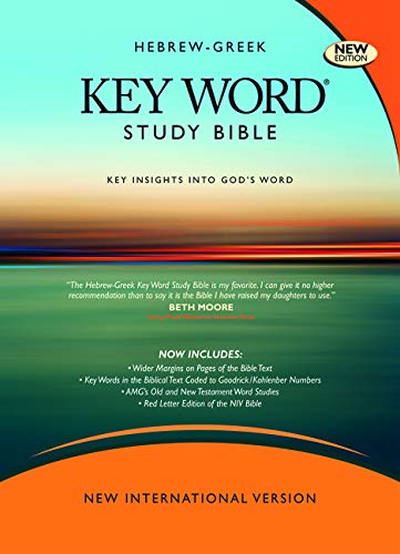 Cover of The Hebrew-Greek Key Word Study Bible: NIV 1984 Edition, Hardbound