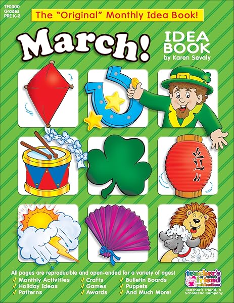 Cover of March Monthly Idea Book