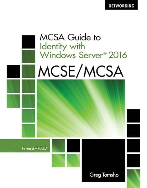 Cover of MCSA Guide to Identity with Windows Server 2016