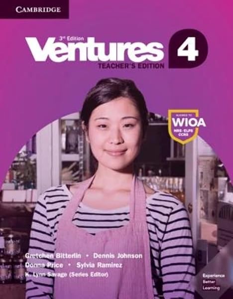 Cover of Ventures Level 4 Teacher's Edition