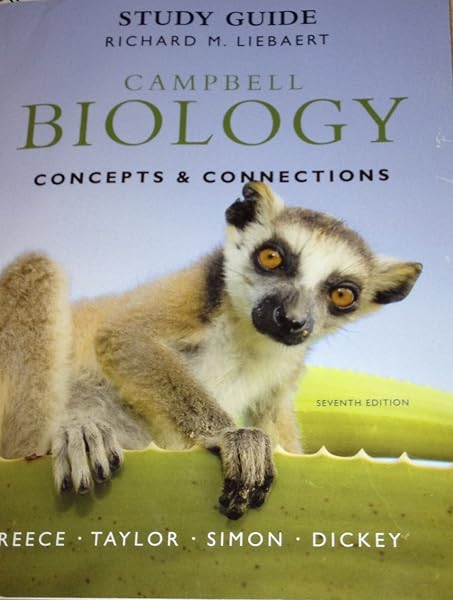 Cover of Study Guide for Campbell Biology: Concepts & Connections