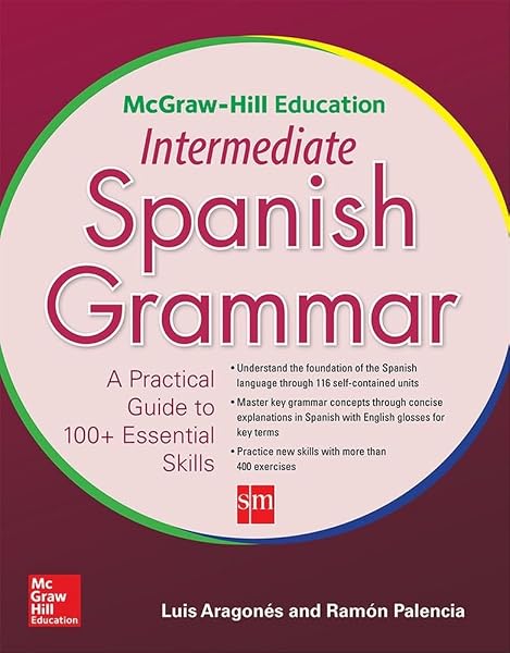 Cover of McGraw-Hill Education Intermediate Spanish Grammar
