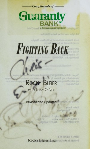 Cover of Fighting Back