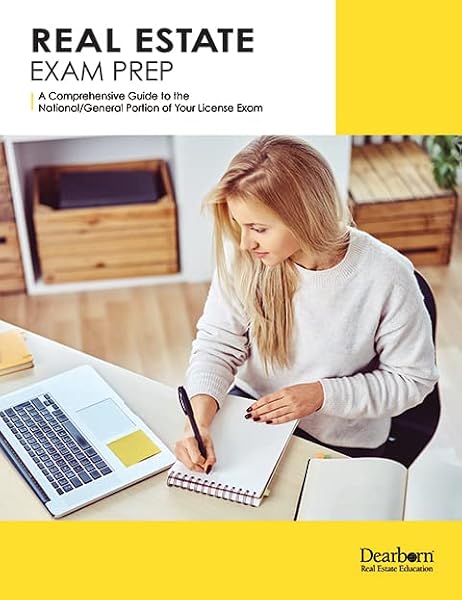 Cover of Real Estate Exam Prep: A Comprehensive Guide to the National/General Portion of Your License Exam: Includes Practice Exams and Review Questions (Dearborn Real Estate Education)