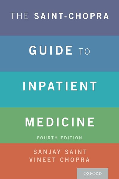 Cover of The Saint-Chopra Guide to Inpatient Medicine