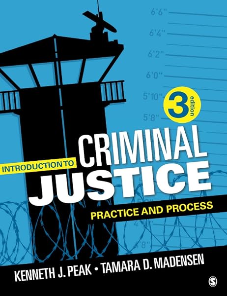 Cover of Introduction to Criminal Justice: Practice and Process