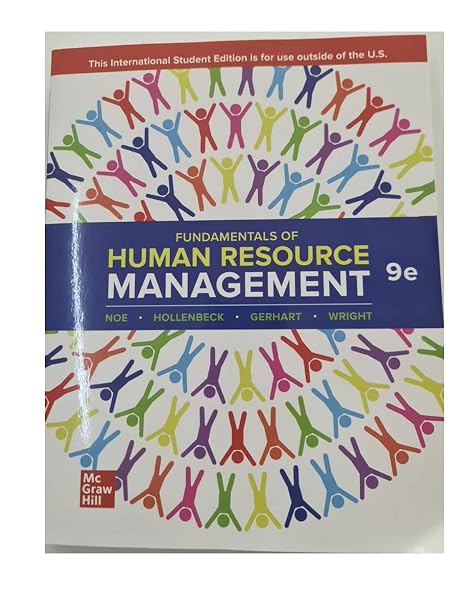 Cover of ISE Fundamentals of Human Resource Management