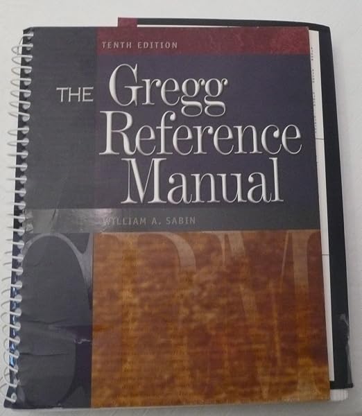 Cover of The Gregg Reference Manual