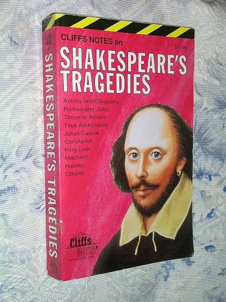 Cover of Shakespeare's Tragedies (Cliffsnotes)